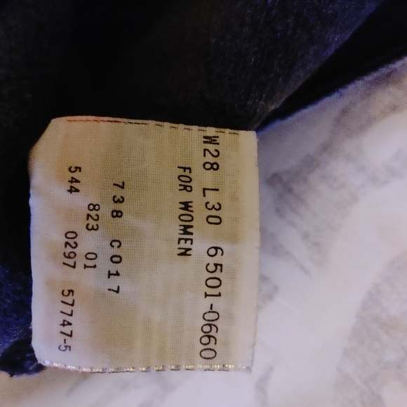 Vintage 90's Black Levis 501 jeans - Picture 6 of 11